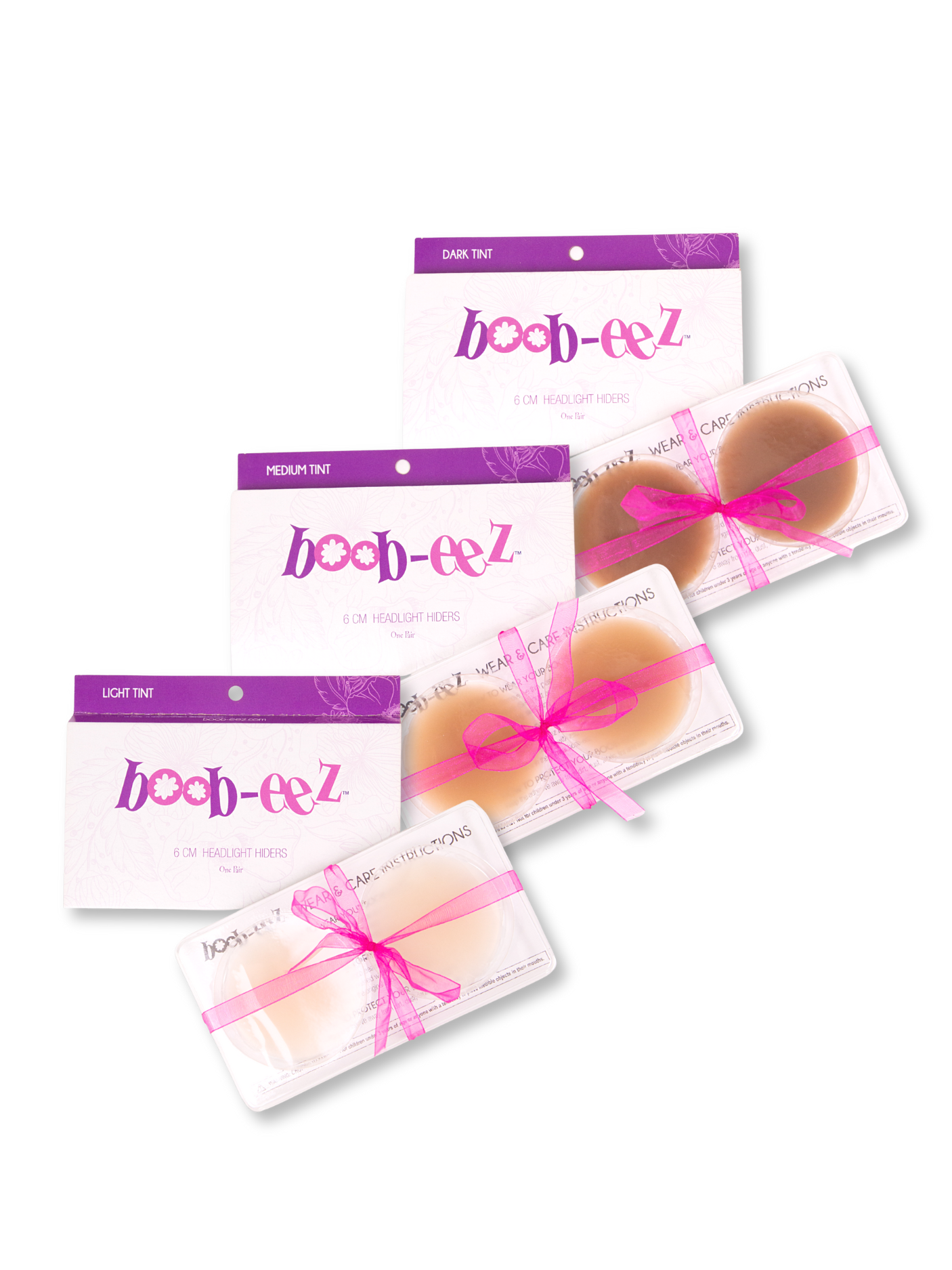 6cm Nipple Covers: Light Tint