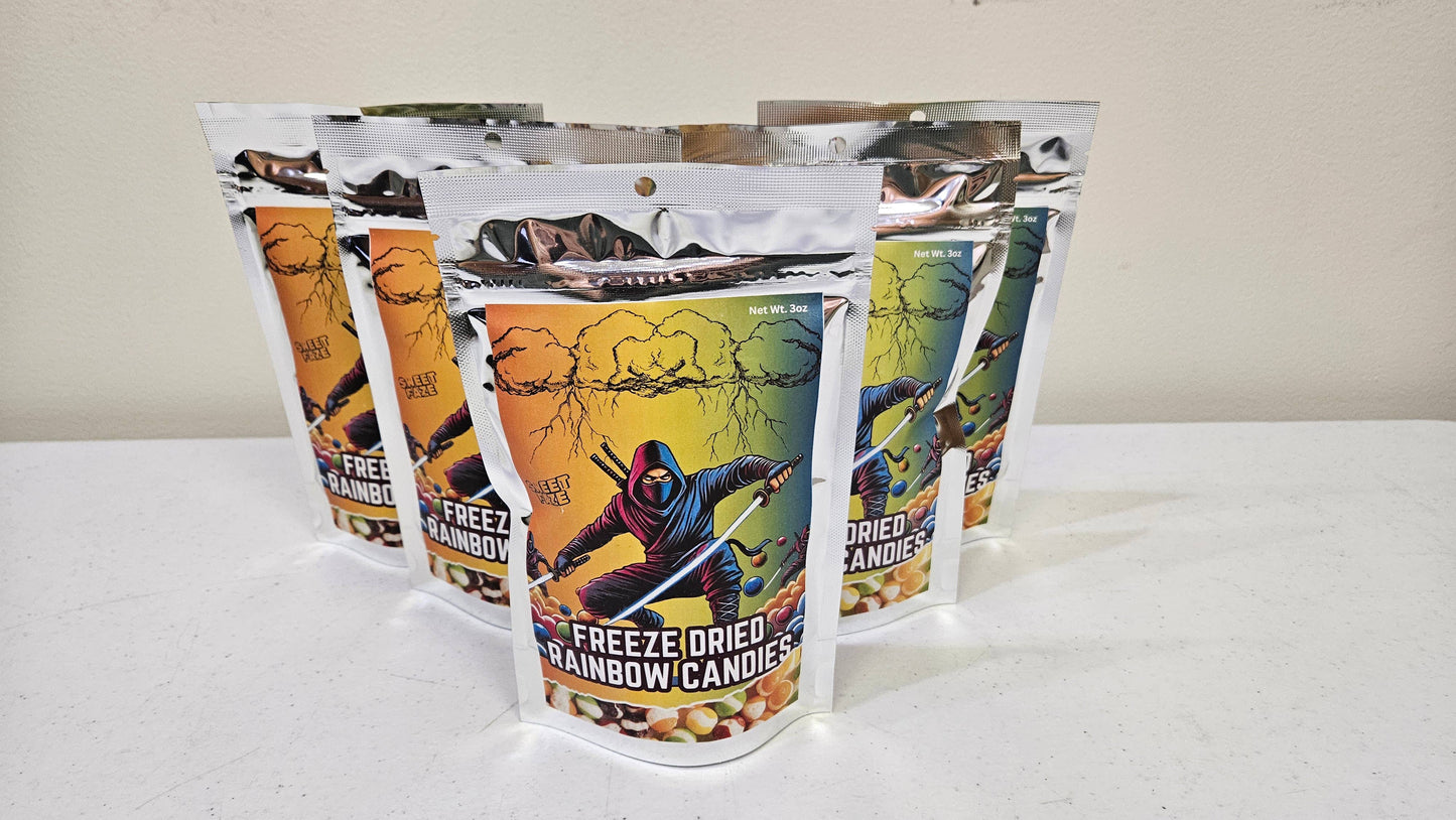 Freeze Dried Rainbow Candies | Wholesale
