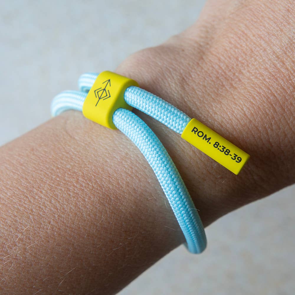 CAN'T BE BROKEN Bracelet, Christian Cord Bracelet