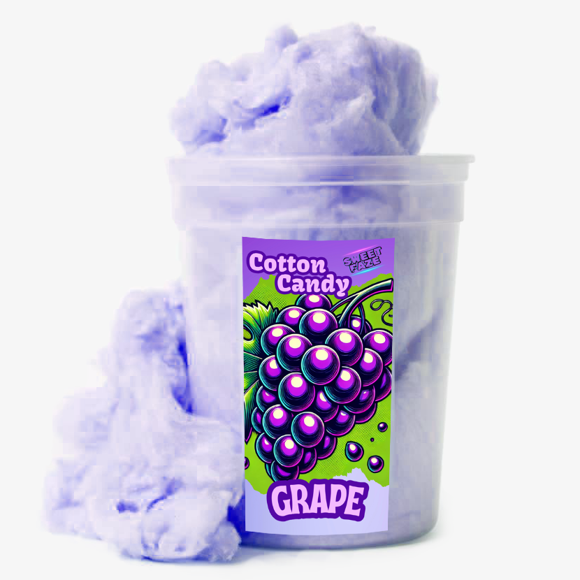 Handmade Grape Cotton Candy - Wholesale
