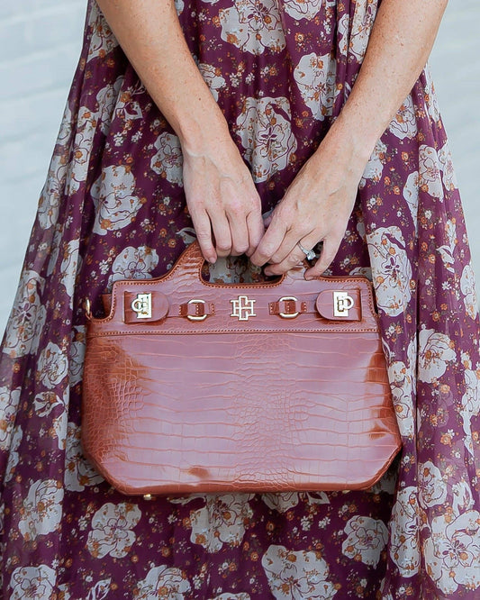 Savannah Handbag Saddle EC: Default