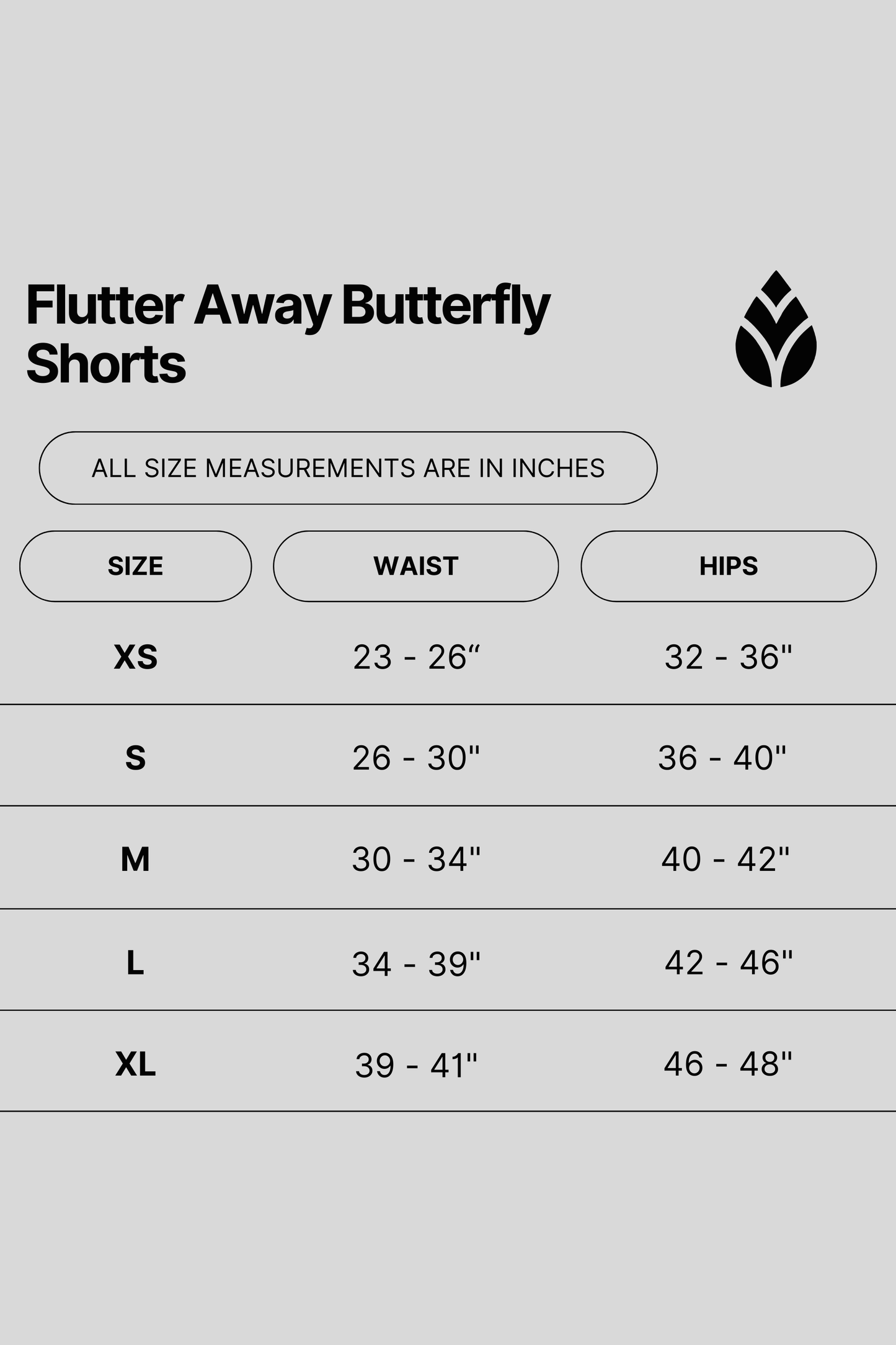 Flutter Away Butterfly Shorts - White: Large