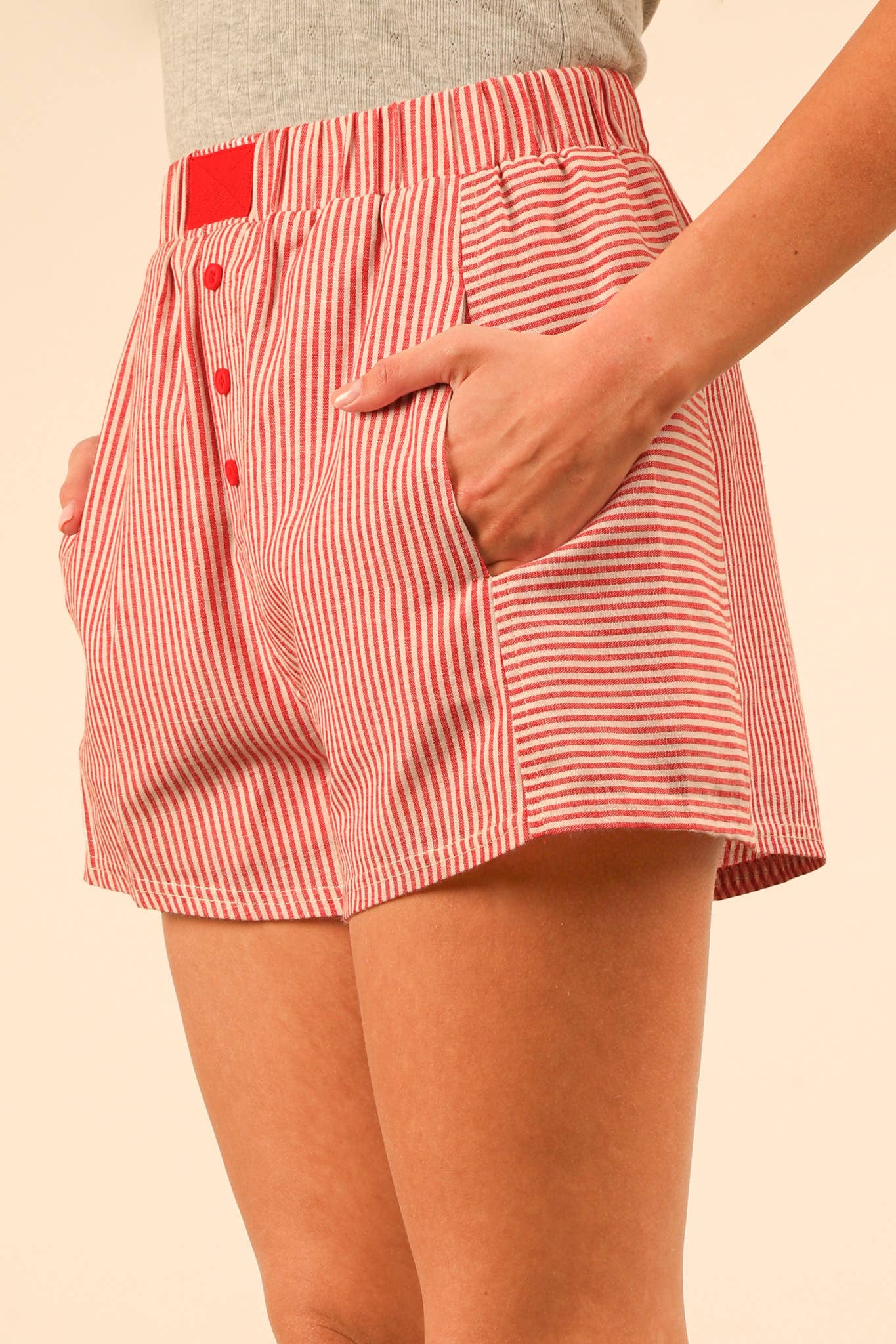 Blue Striped & Checker Boxer Shorts