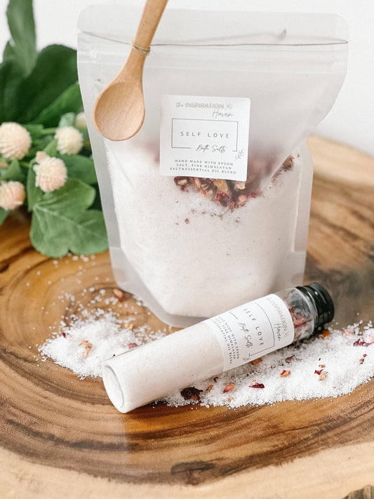 Bath Salts Epsom Salt Bath Oils Bath Salts and Scrubs Detox: Calming