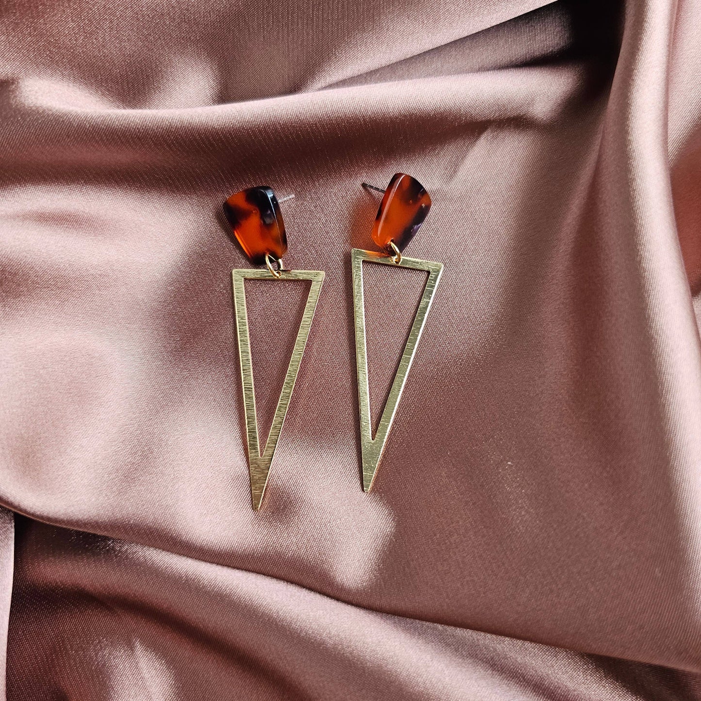 Tinley Earrings - Sedona Tortoise // Fall, Jewelry, Gifts