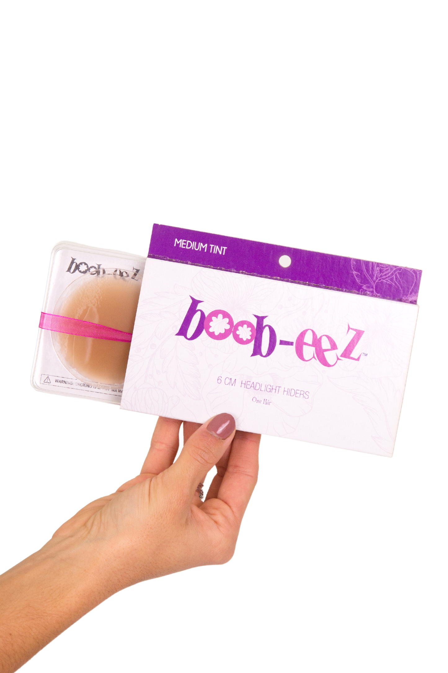 6cm Nipple Covers: Light Tint