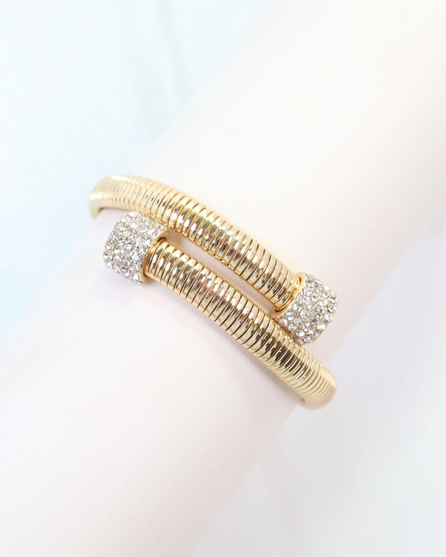 Carter Coil Bracelet Gold: Default