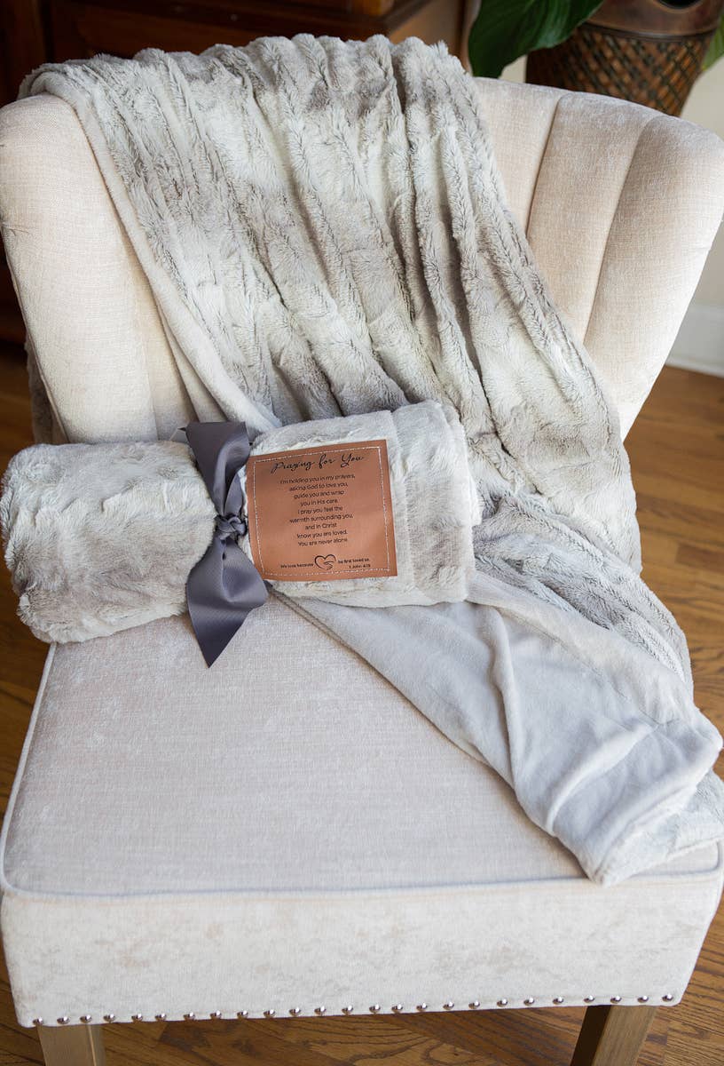 Softly Said Sympathy Blanket: Always With You Sentiment