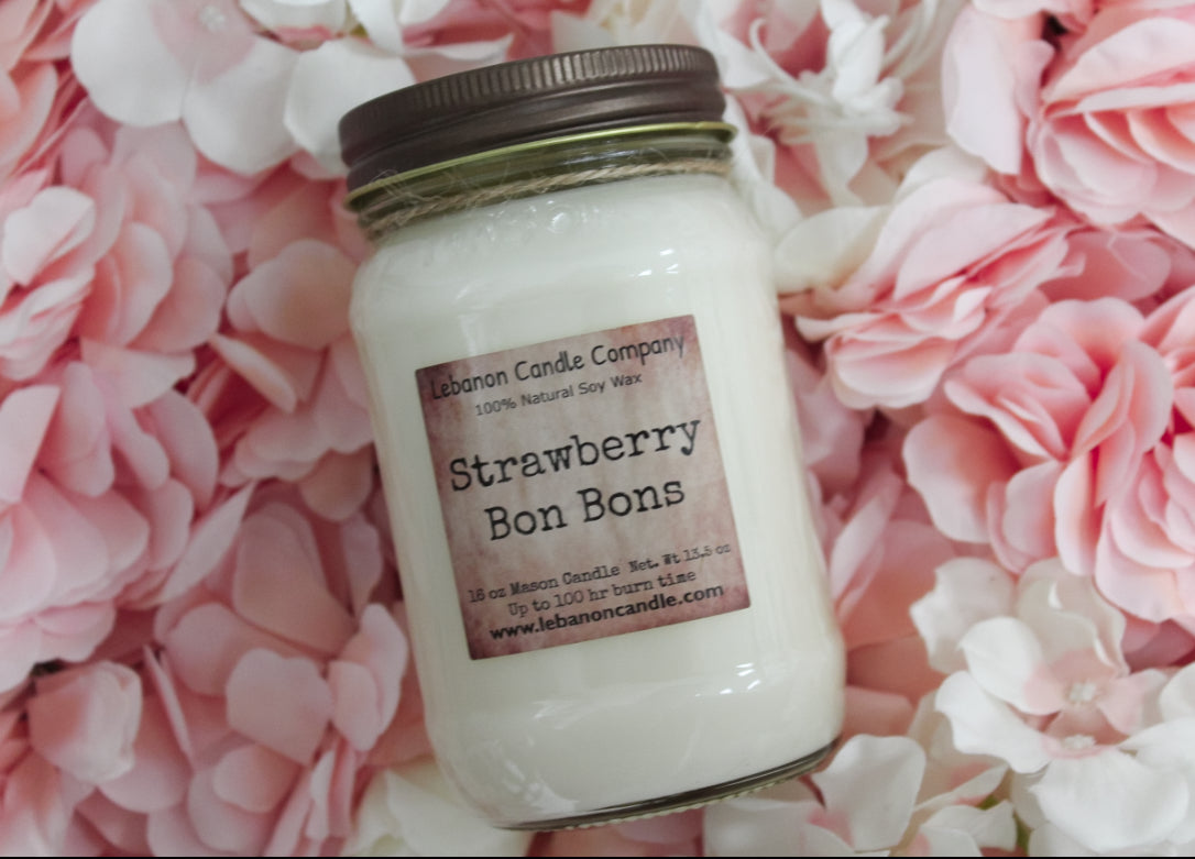 Strawberry Bon Bons Candle