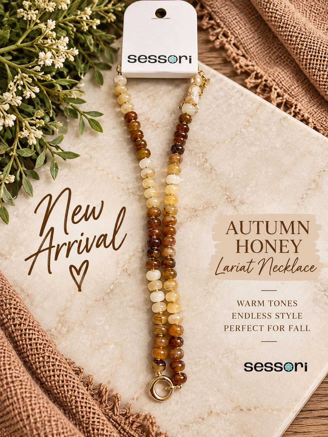 Autumn Honey Necklace