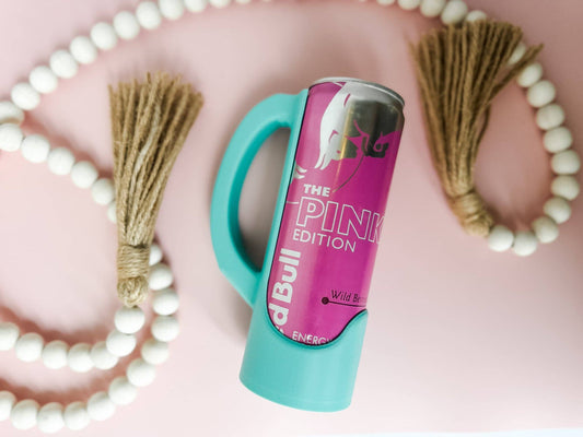 Slim Can Holder: Teal