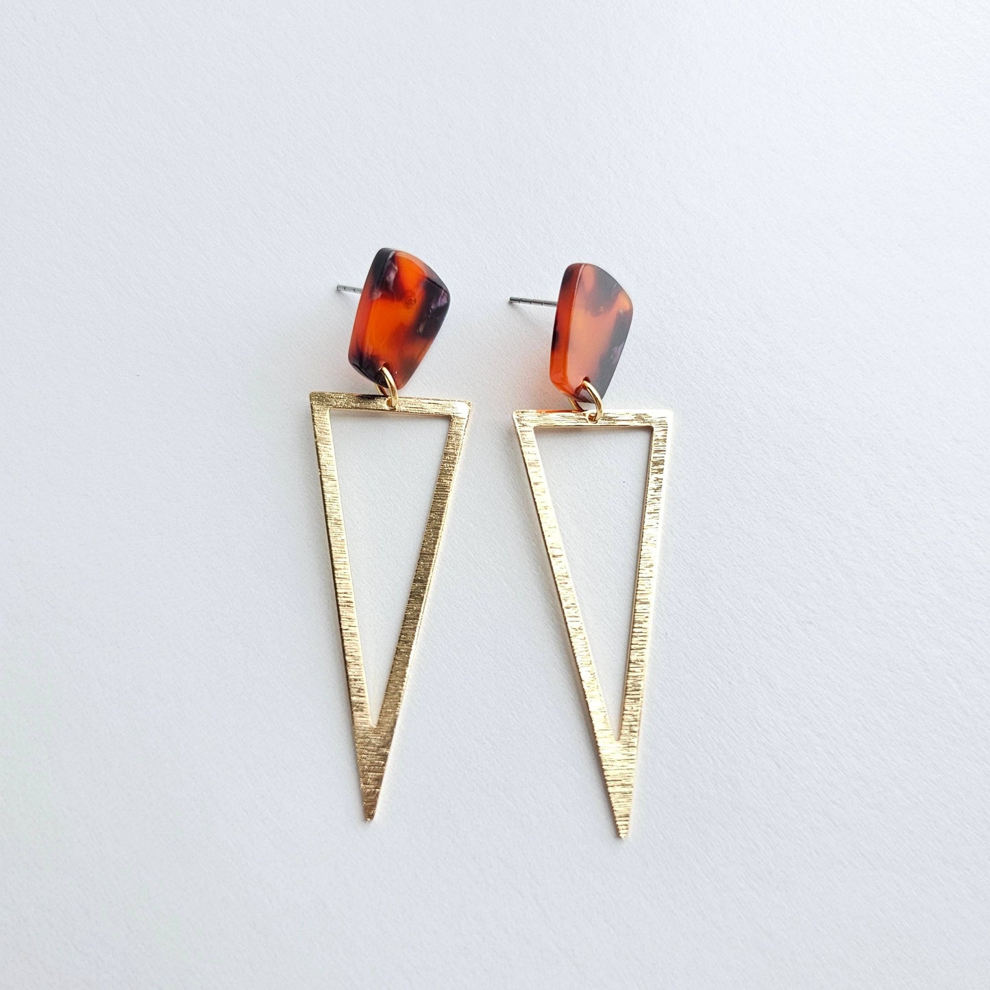 Tinley Earrings - Sedona Tortoise // Fall, Jewelry, Gifts