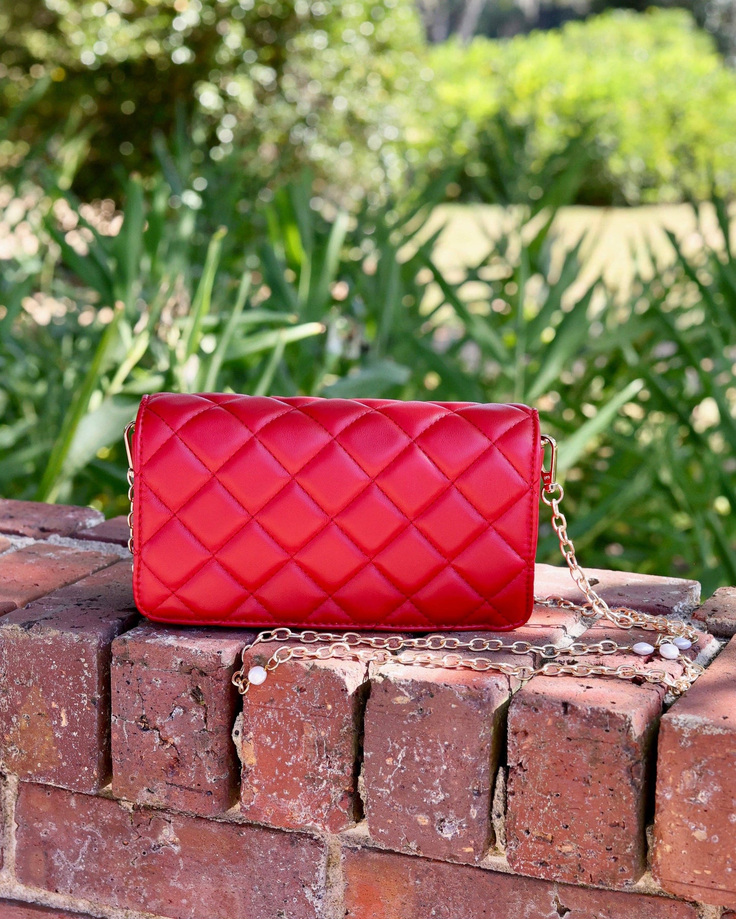 Brynleigh Clutch Crossbody Red SQ: Default