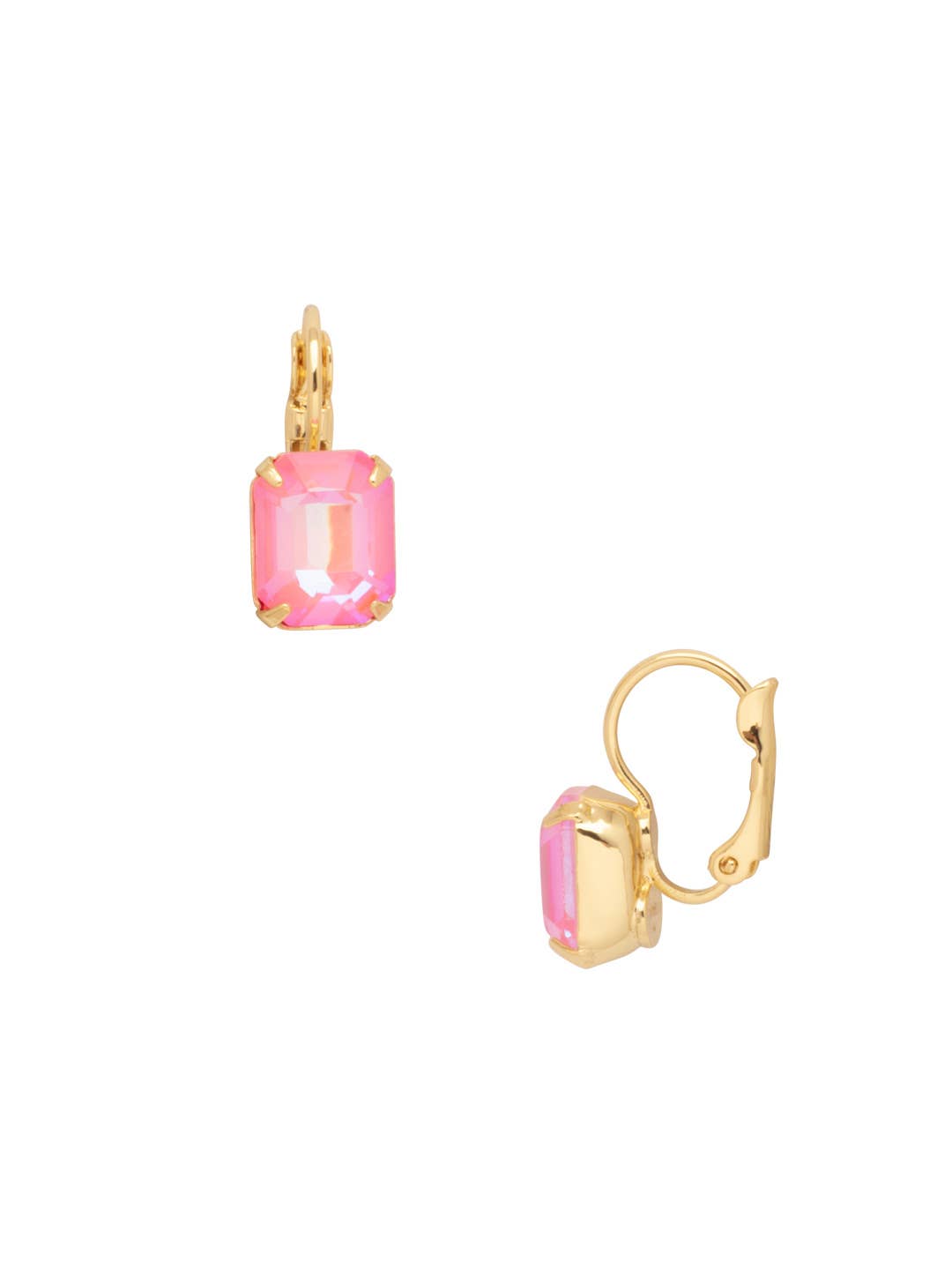 Octavia Dangle Earrings - Pink