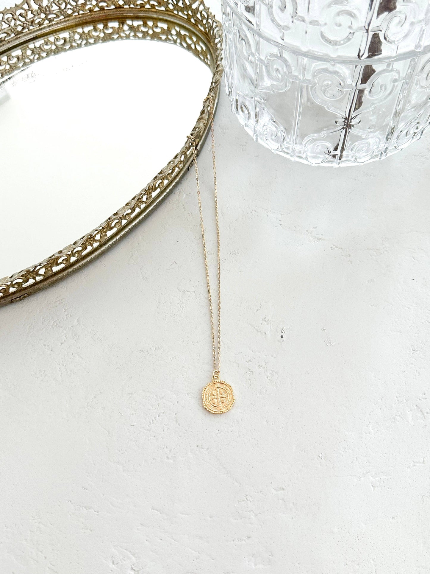 Grace Necklace - Timeless Collection: Mother-of-Pearl Mary