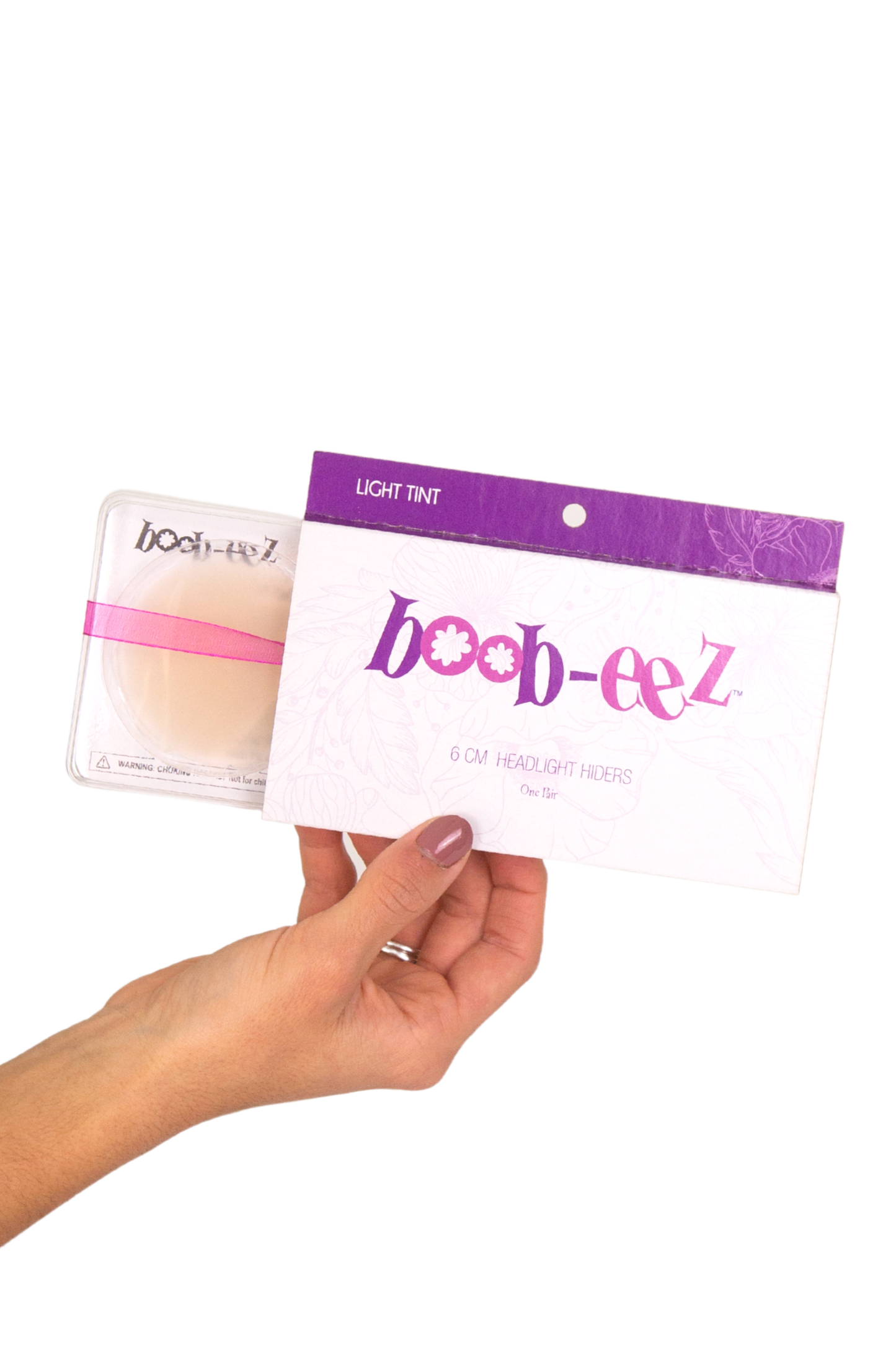 6cm Nipple Covers: Light Tint