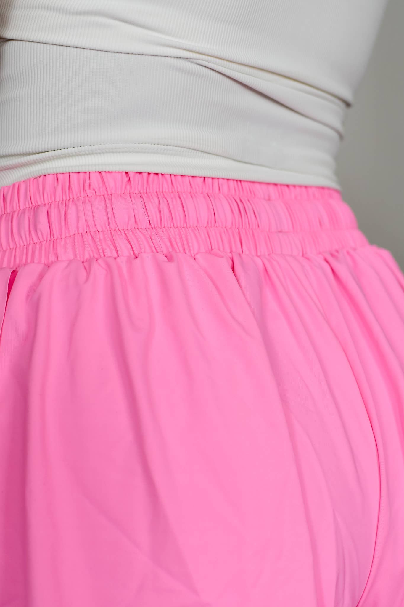 Flutter Away Butterfly Shorts - Perfect Pink