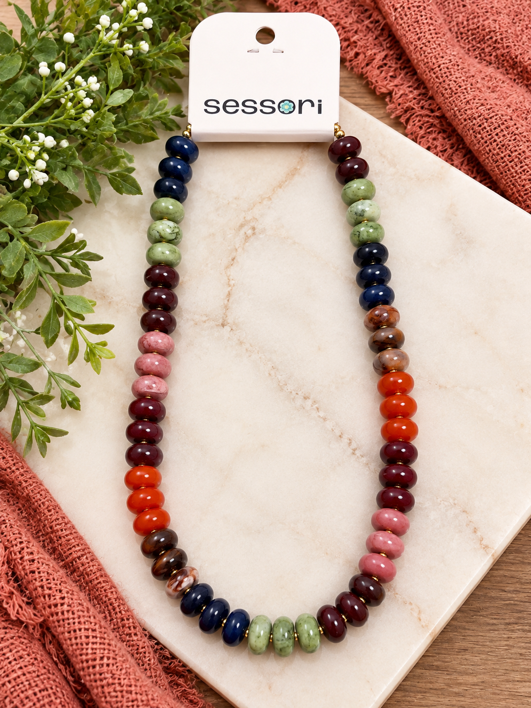Autumn Mosaic Neckl