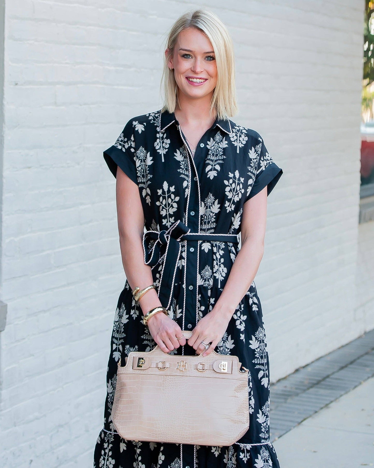 Savannah Handbag Latte EC: Default