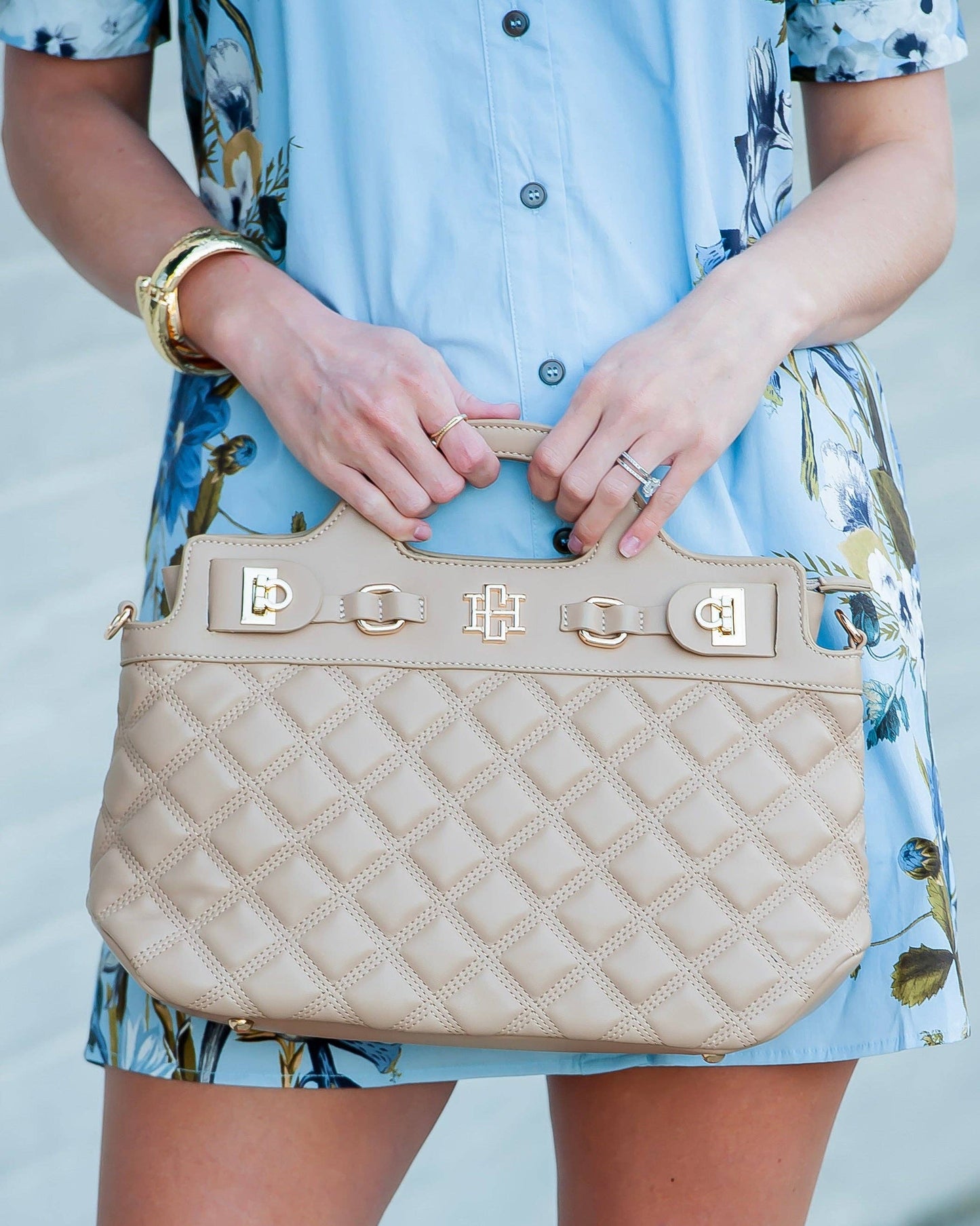 Savannah Handbag Latte DQ: Default