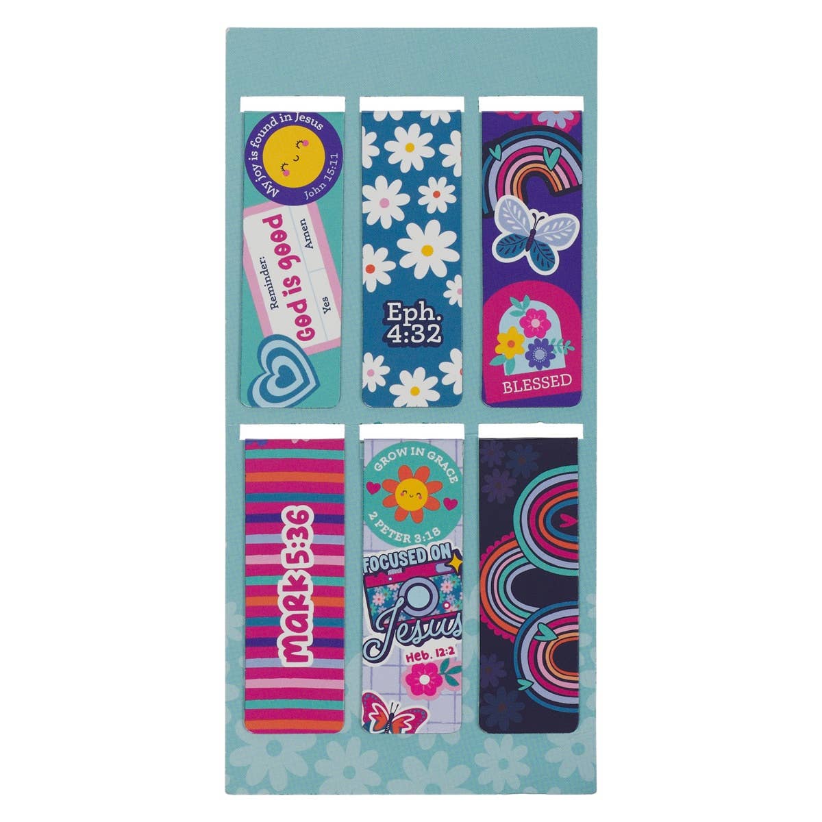 Magnetic Bookmark Set I Am Strong Prov. 31:25