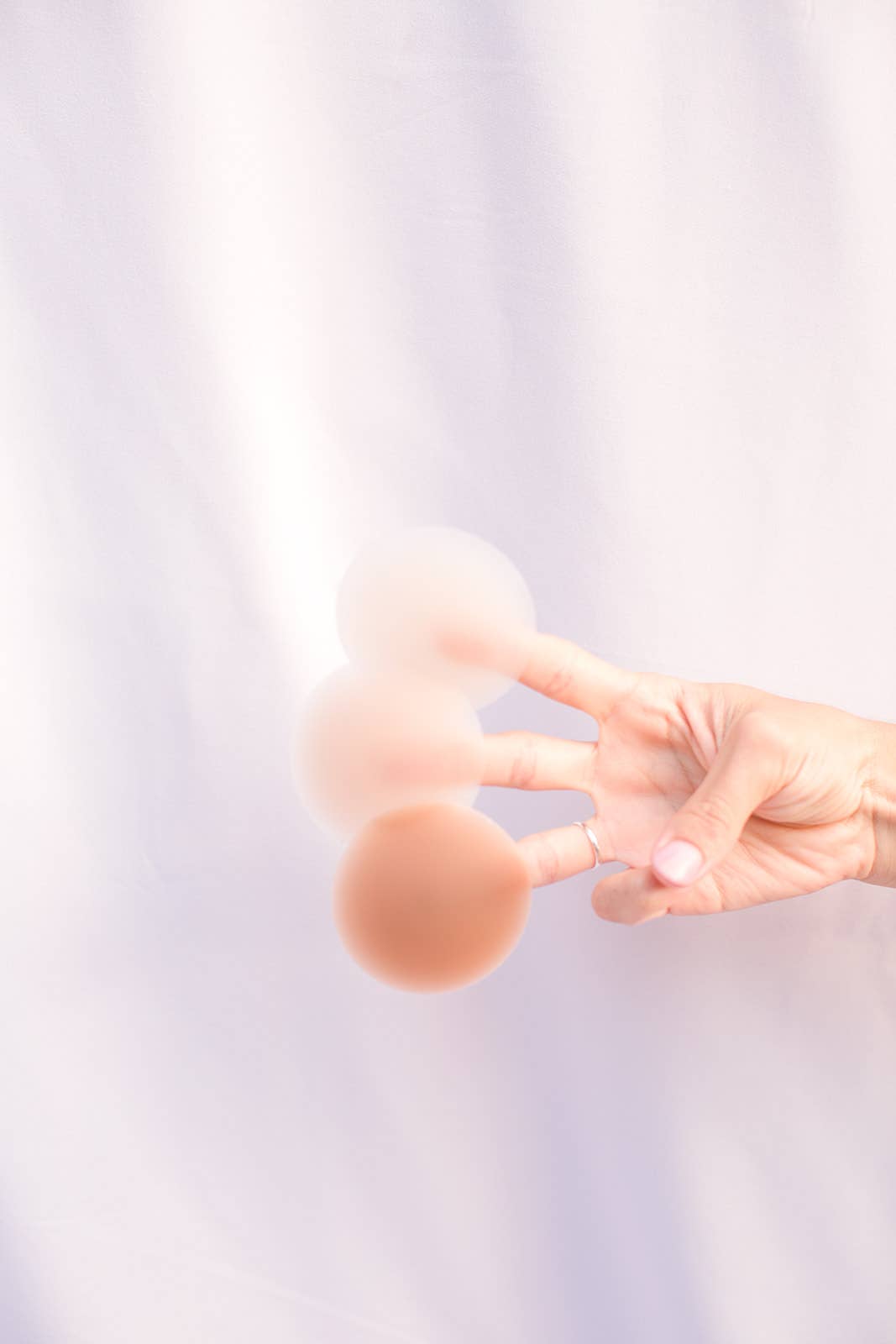 6cm Nipple Covers: Light Tint