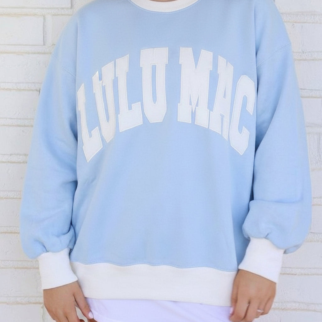 LM Color Block Light Blue/White - Stitch