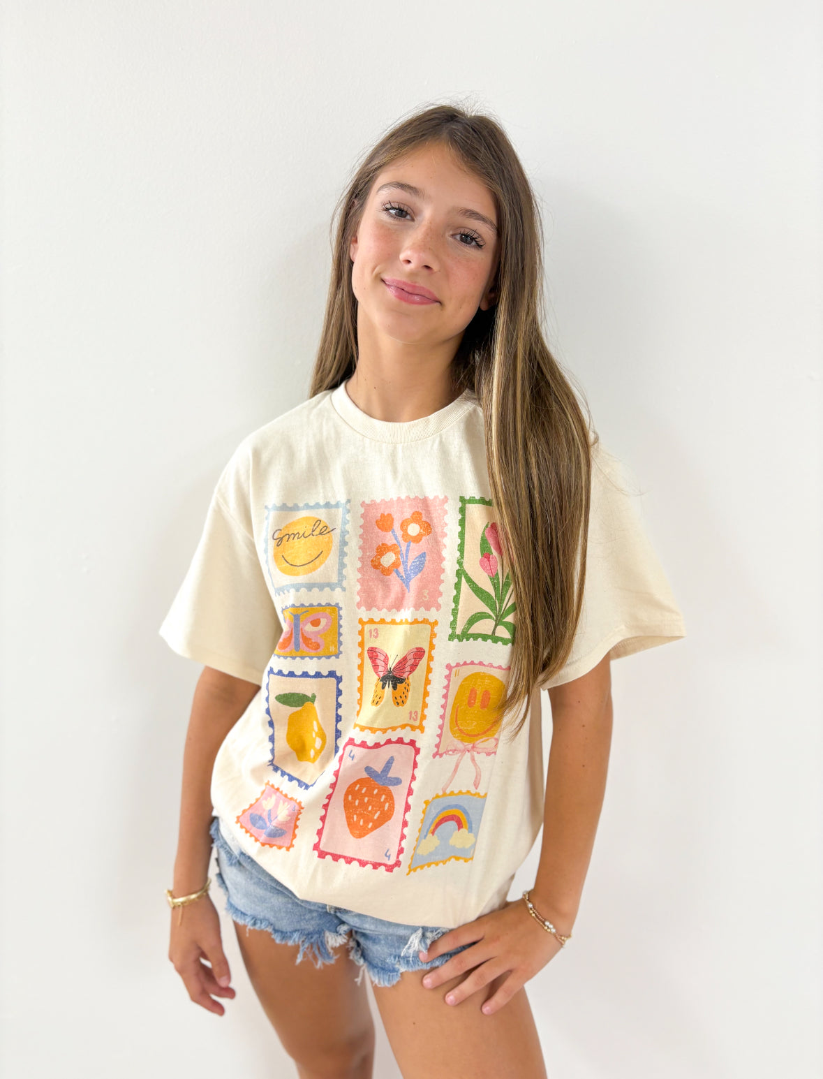 Good Vibes Stamps Graphic Tee