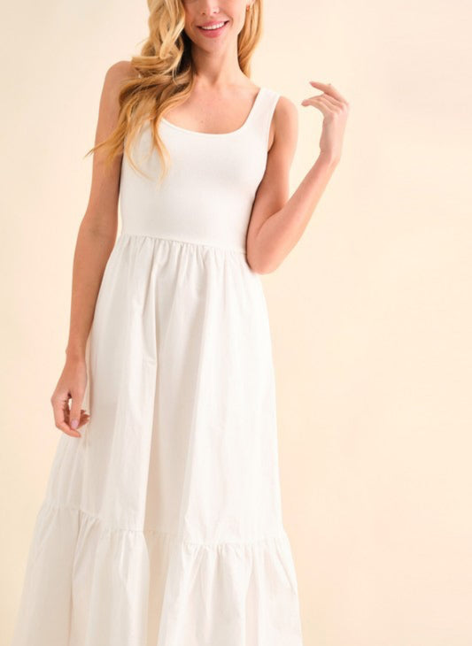 Tank Bubble Maxi Dress