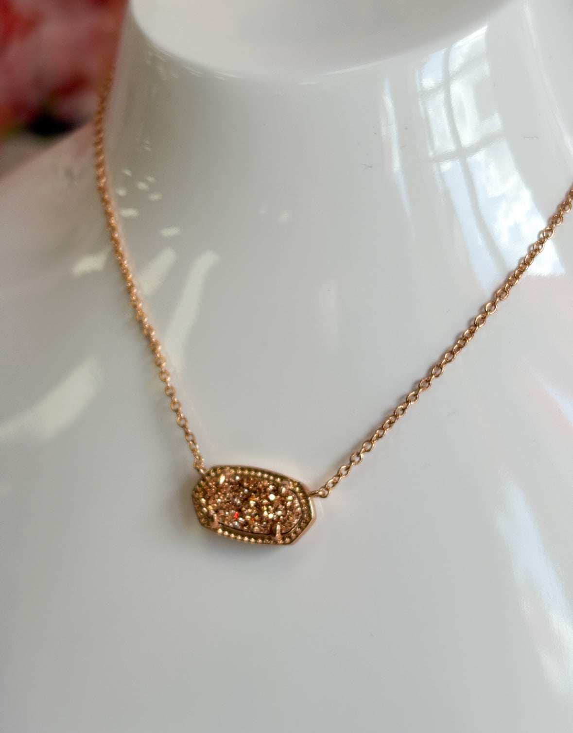Elisa Rose Gold Kendra Scott Necklace 696