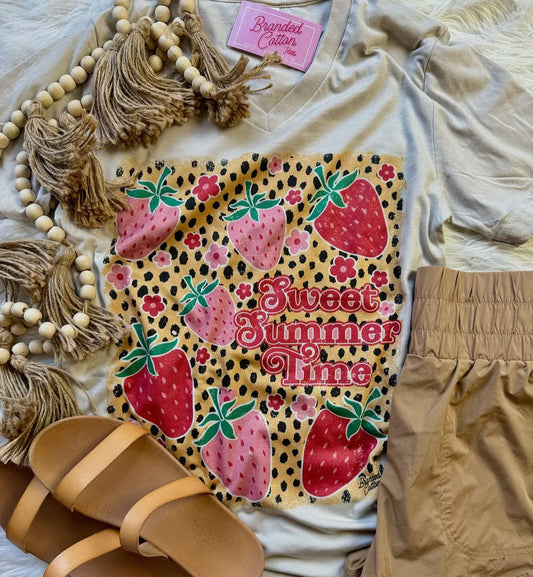 Cheetah Sweet SummerTime Tee