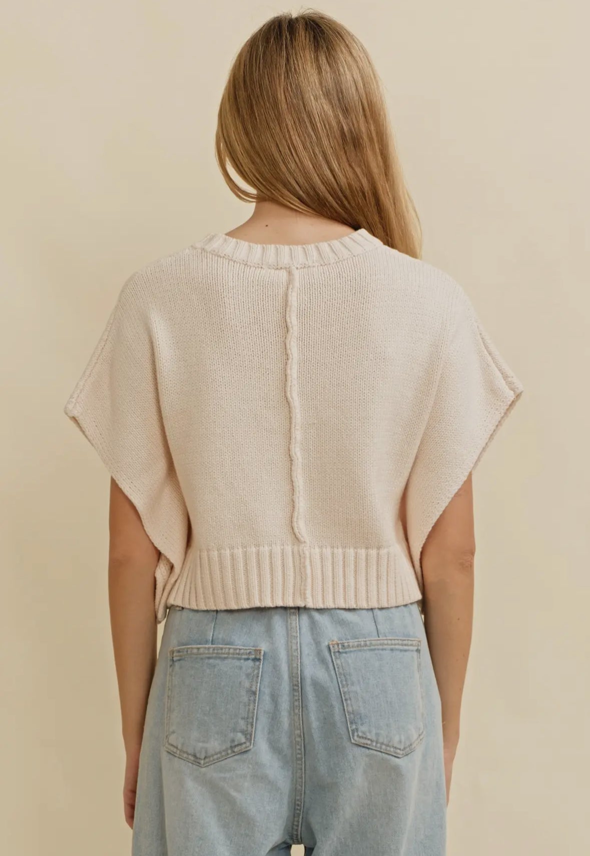 Cropped Sleeveless Top