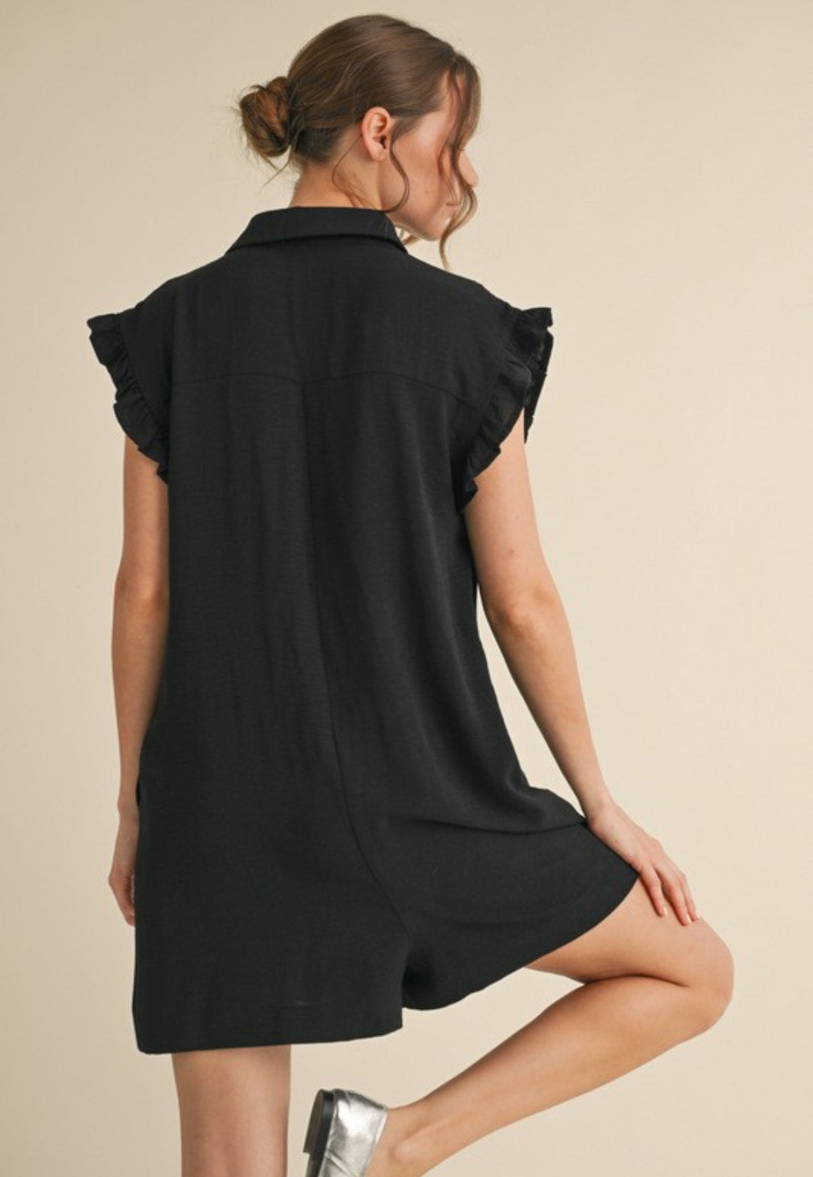 Jodifl Black Romper