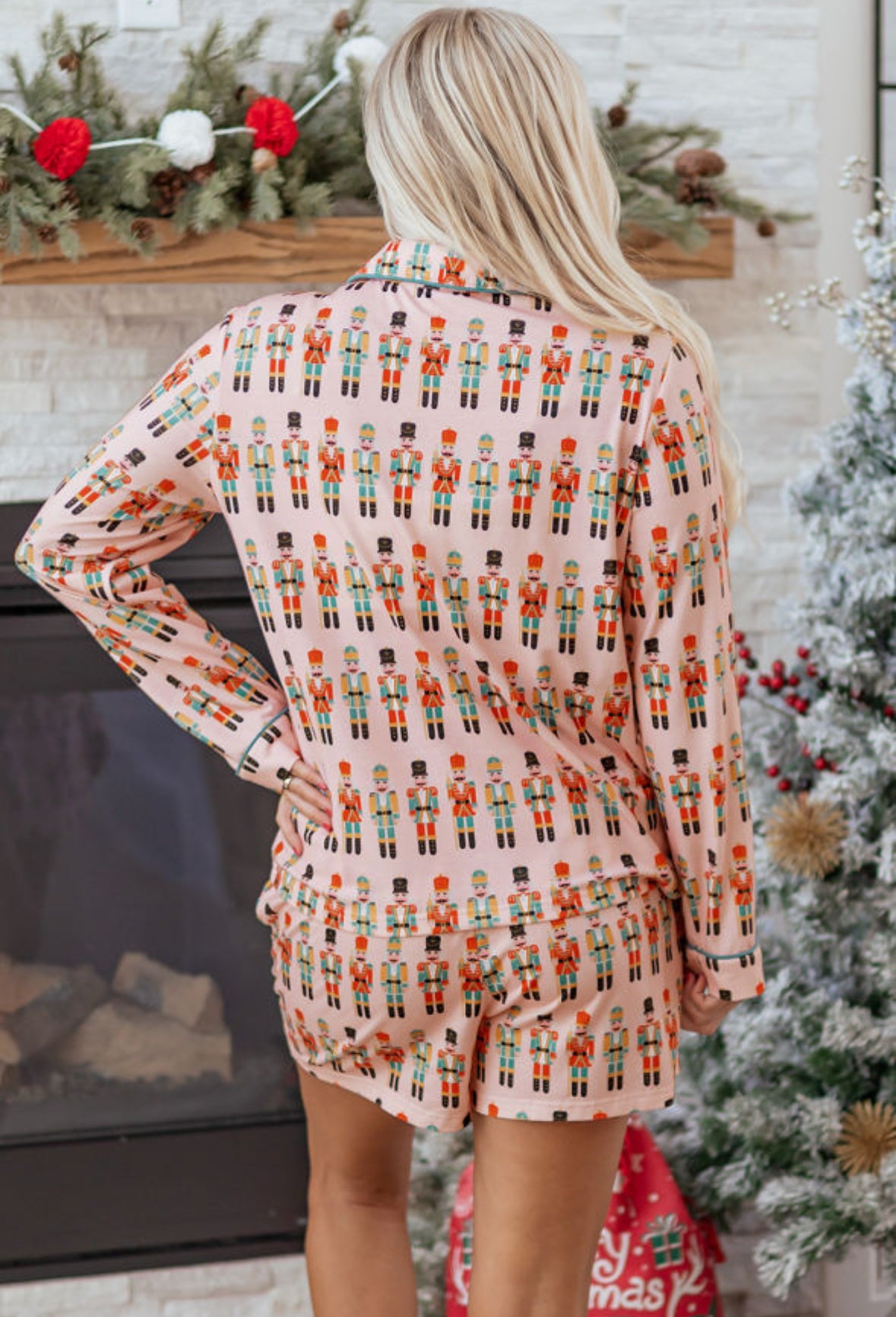 Pink Nutcracker PJ Set