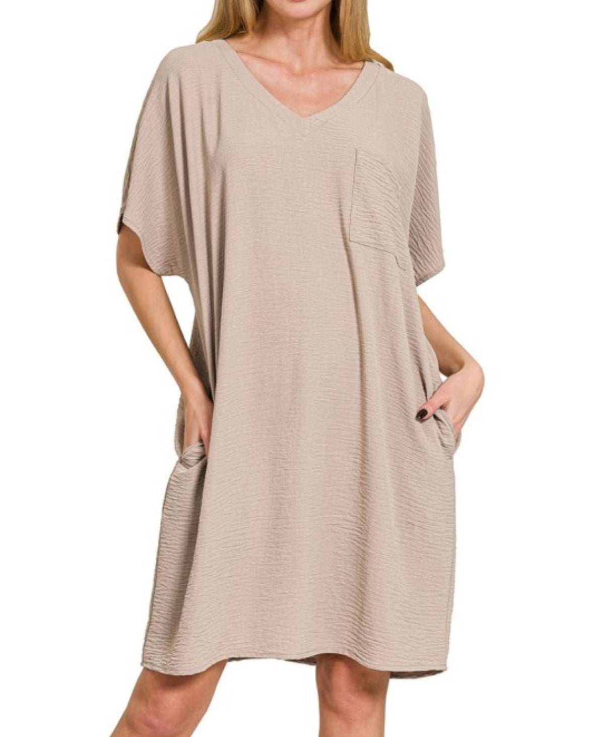 Cabernet Plus Size Zenana Dress