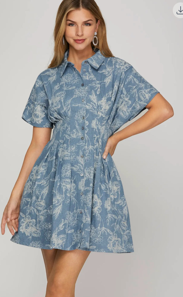 She&Sky Floral Dress