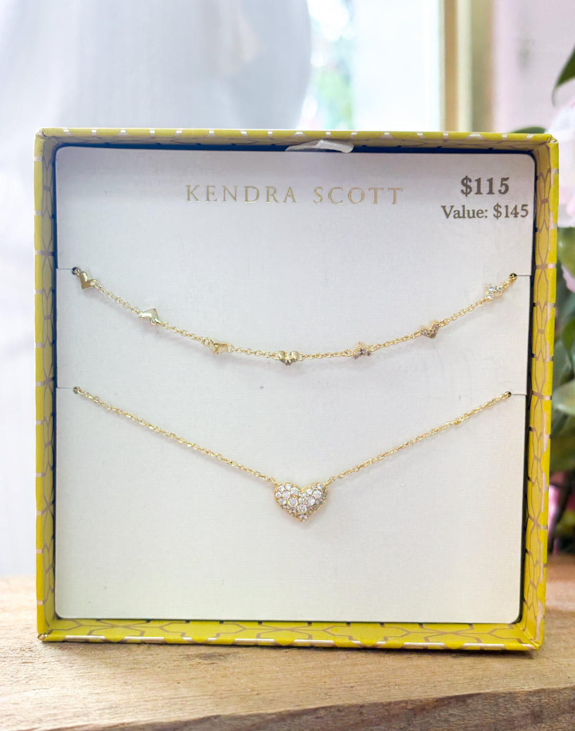 Ari and Haven Heart Necklace Gift Set