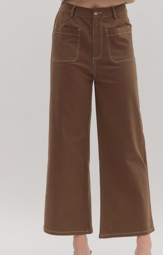 Brown ENTRO Pants