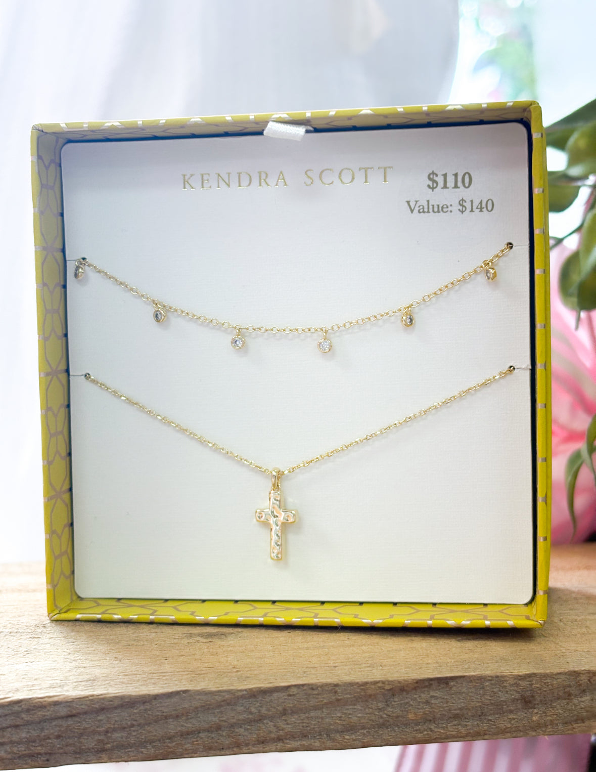 Amelia Cross Necklace Gift Set