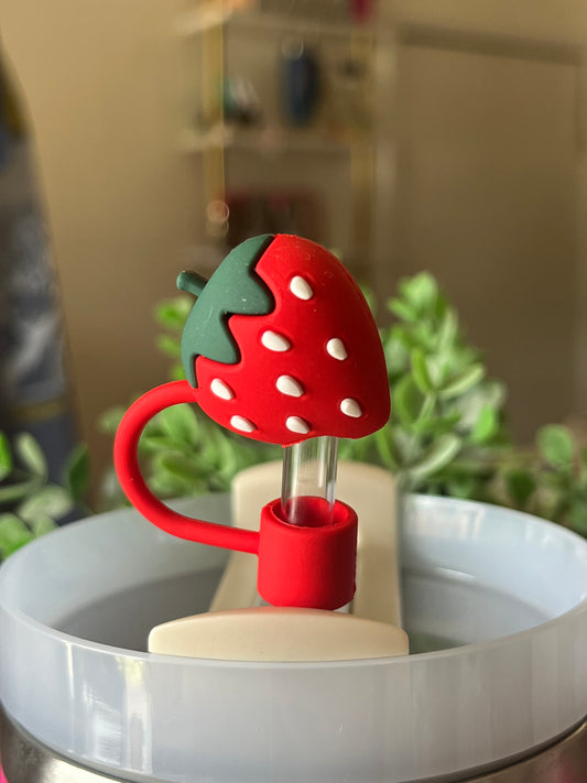Strawberry Straw Topper