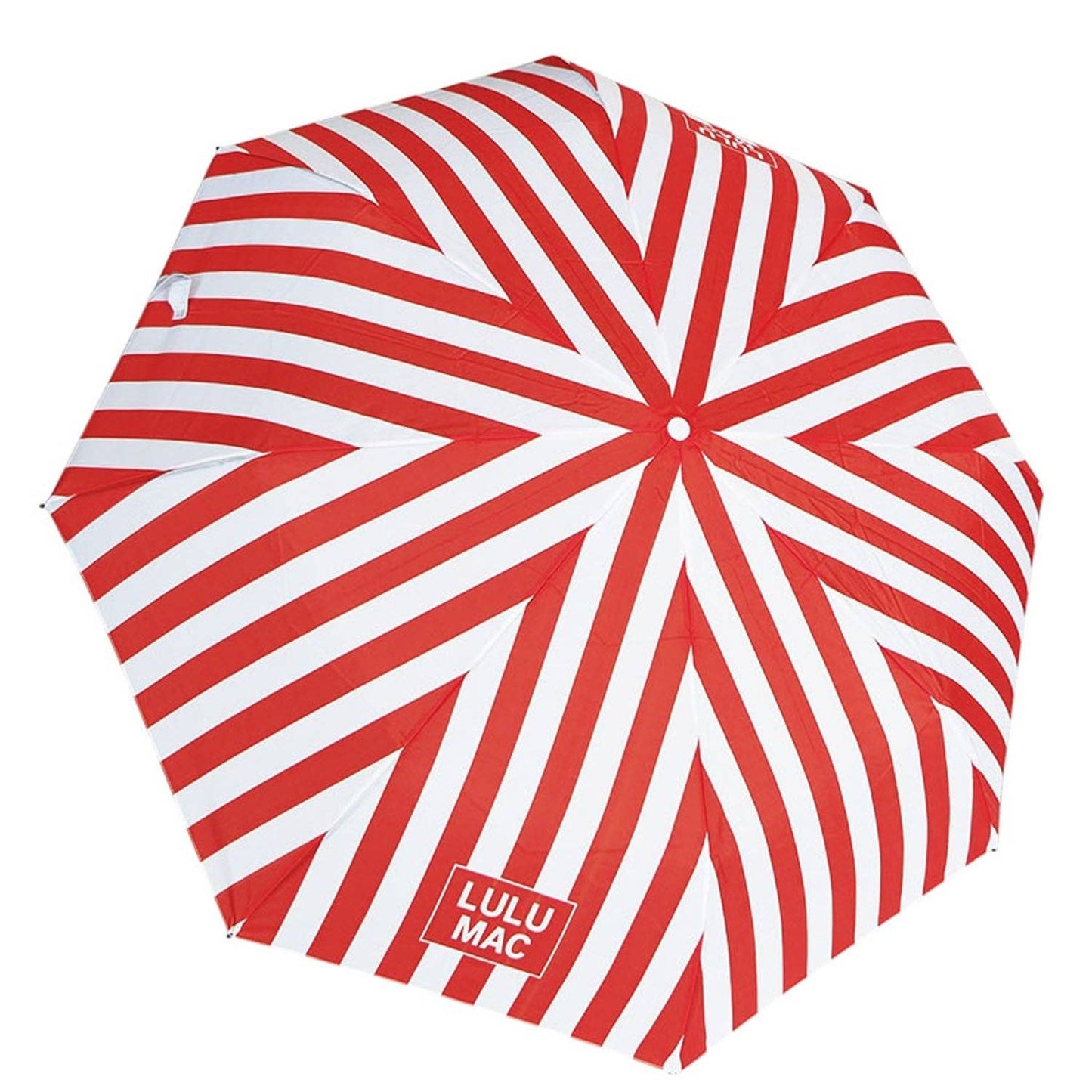 PRE_ORDER_Lulu Mac Umbrella-Red Stripe