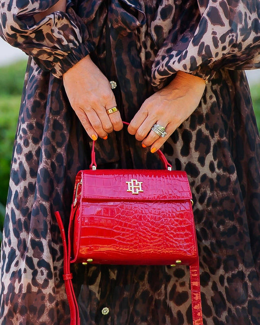 Vivienne Handbag Red Patent EC: Default
