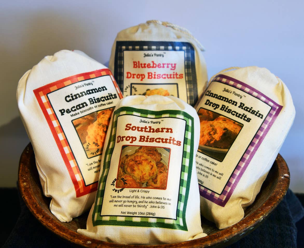 Southern Drop Biscuits, Blueberry