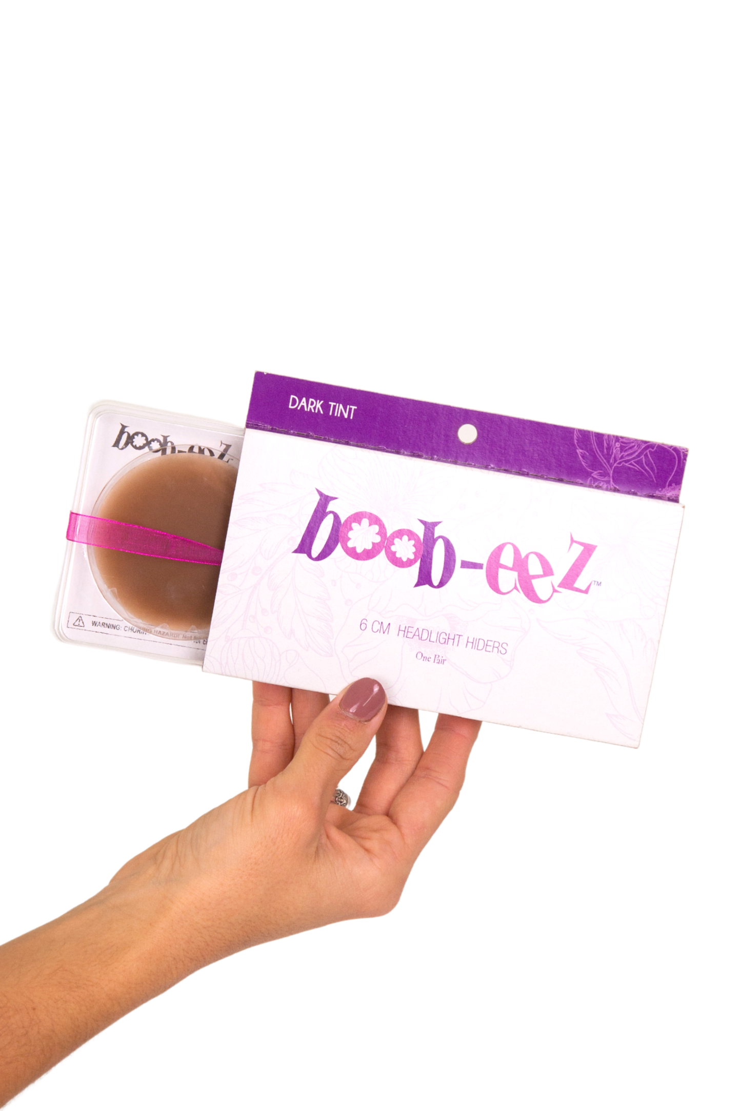 6cm Nipple Covers: Light Tint