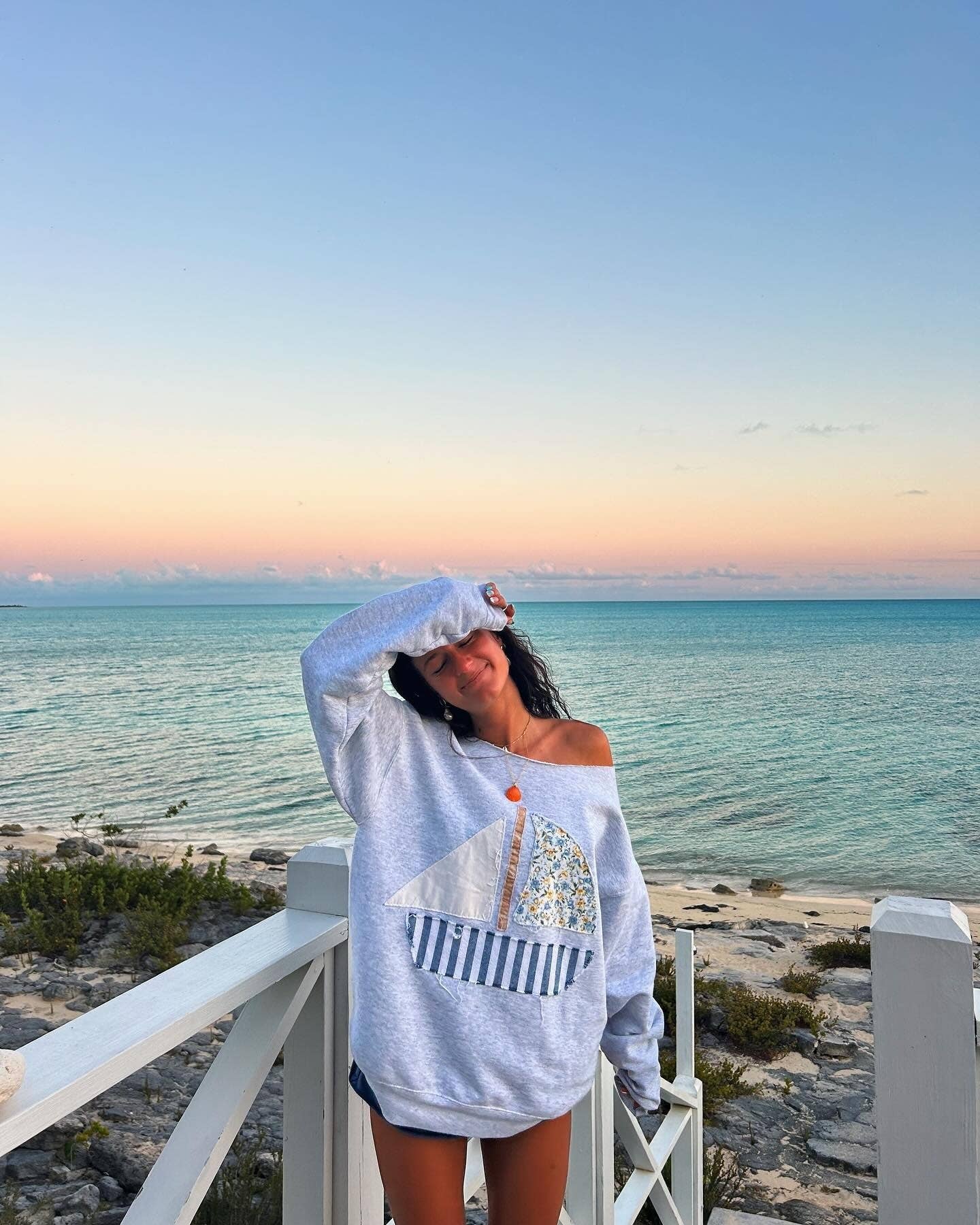 Sail Away With ME Lightweight Sweatshirt