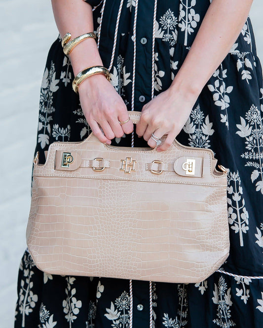 Savannah Handbag Latte EC: Default