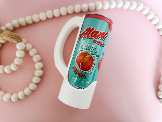 Slim Can Holder: White