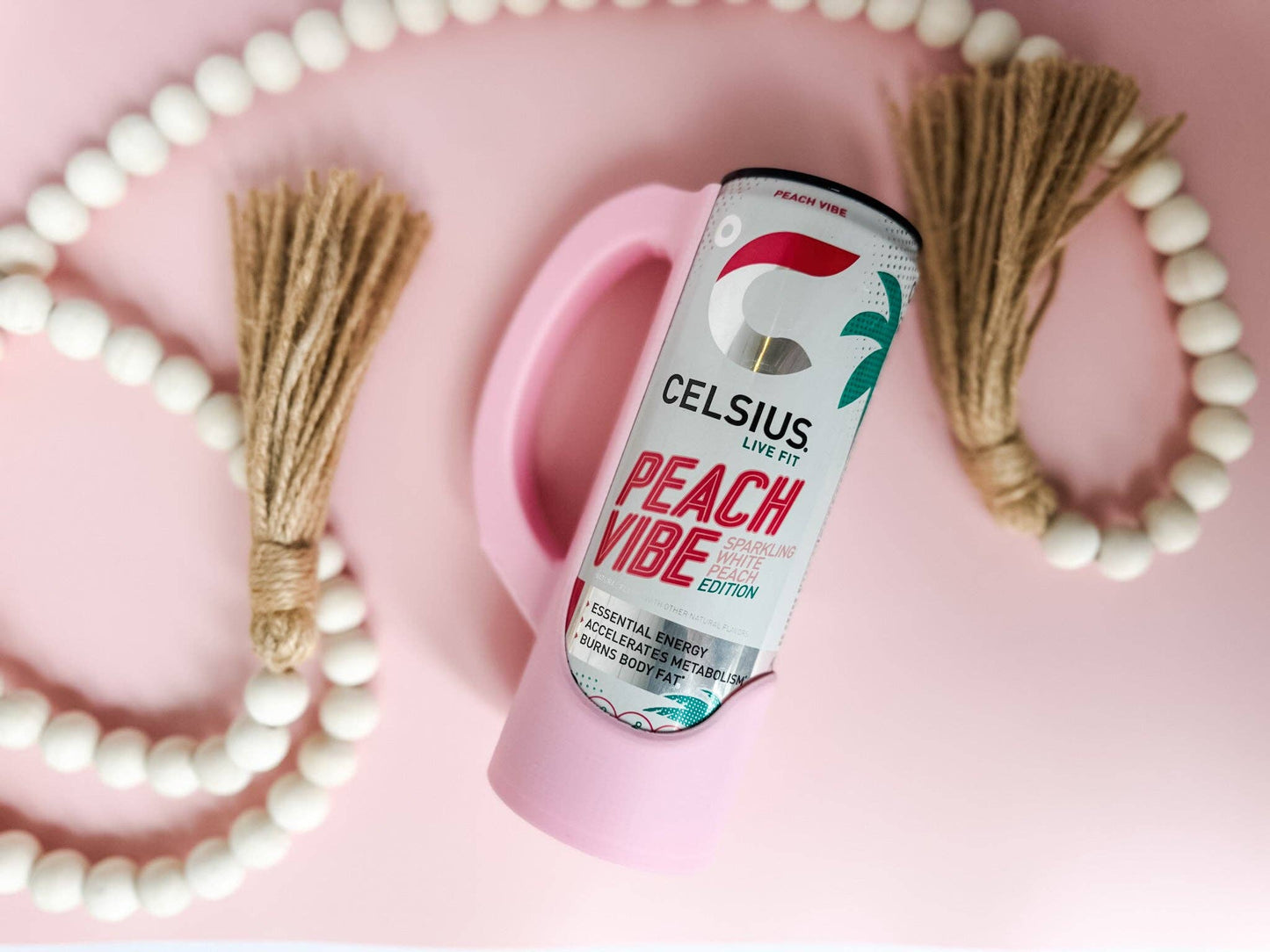 Slim Can Holder: Pink