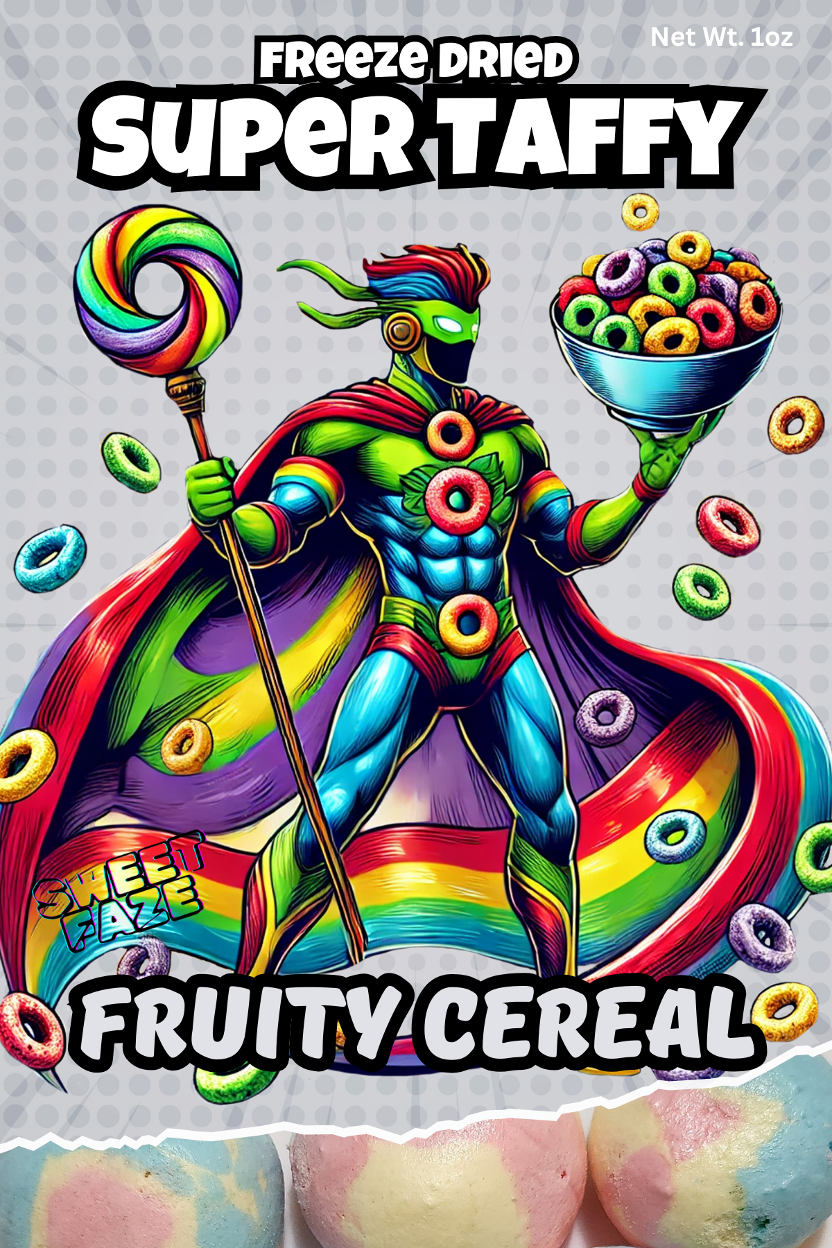 Freeze Dried Super Taffy | Fruity Cereal - Wholesale