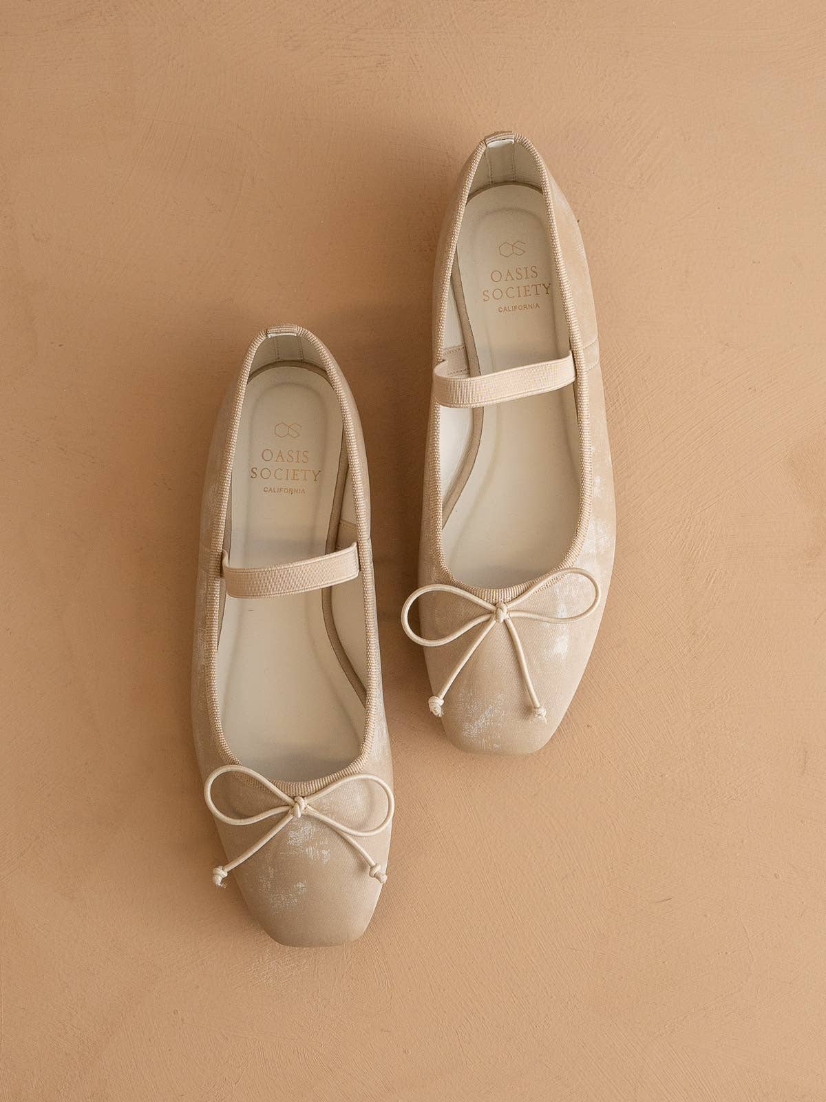 The London Beige | Ballet Pointe Flat: BEIGE